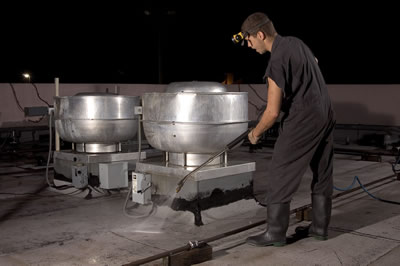 rooftop grease containment